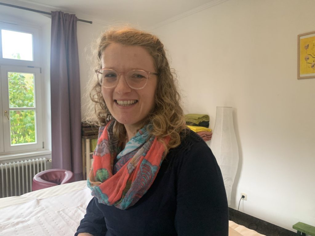 Astrid im Gespräch